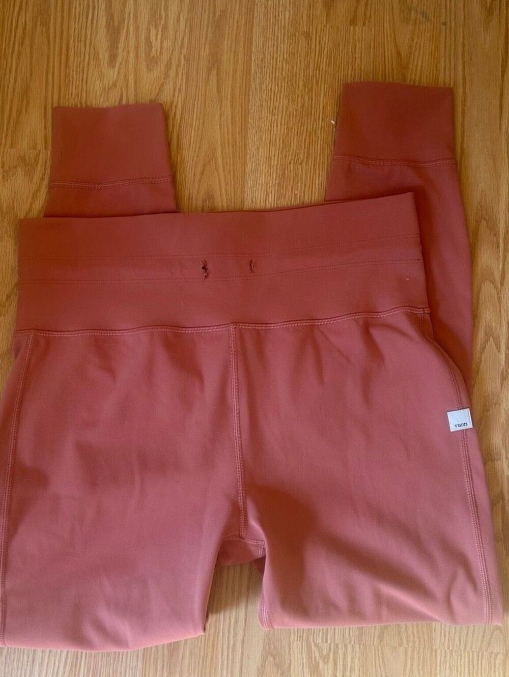 Vuori Daily Leggings XL Salmon Pink High Rise Jogger Leg